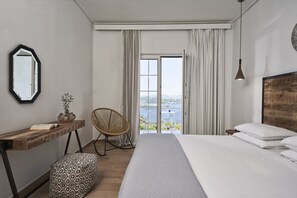 Standard Room, Sea View (Aegean) | Premium bedding, in-room safe, free cribs/infant beds, free WiFi - Kivo Art & Gourmet Hotel (Skiathos)