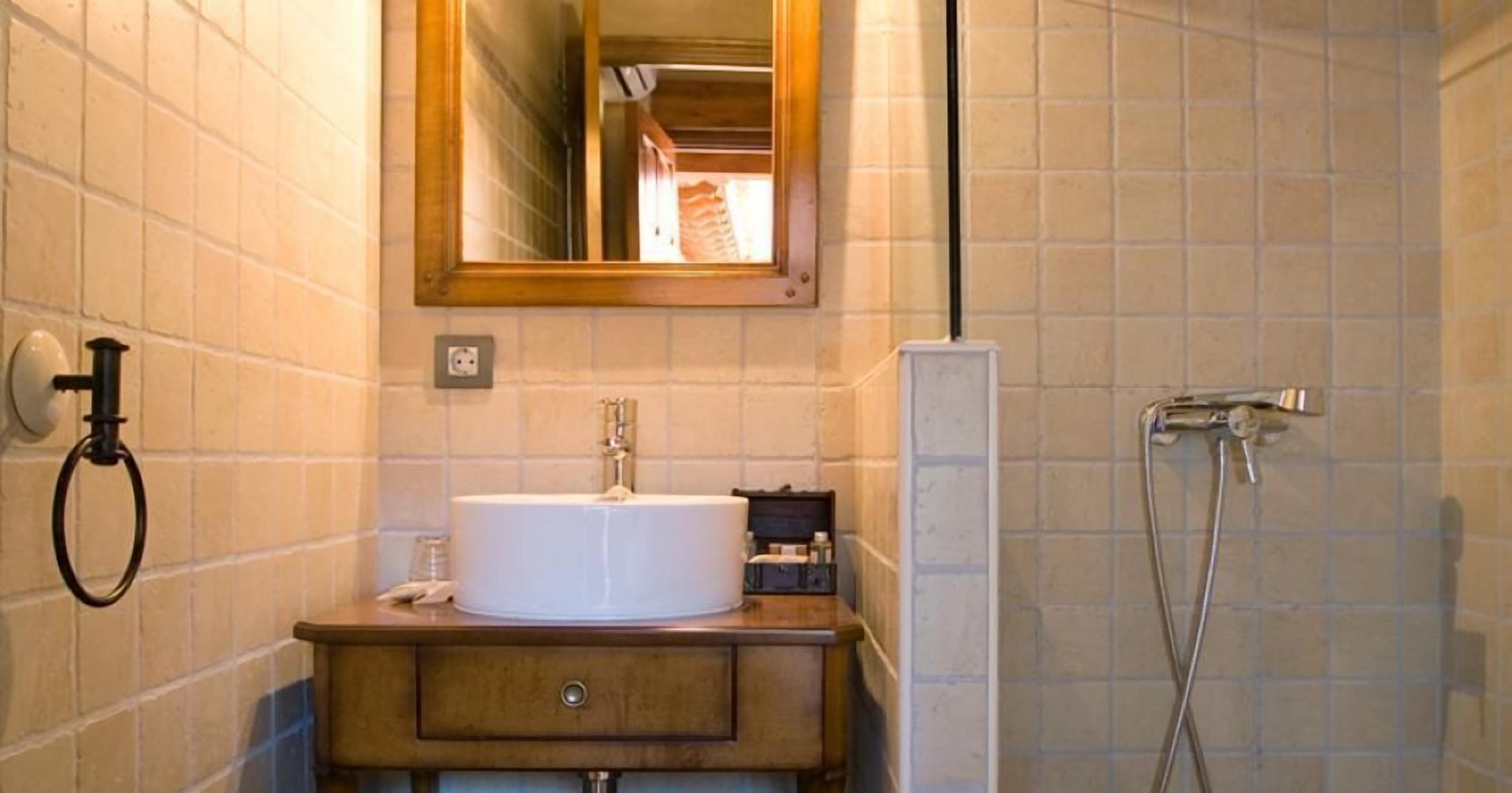 hair dryer, bathrobes, towels