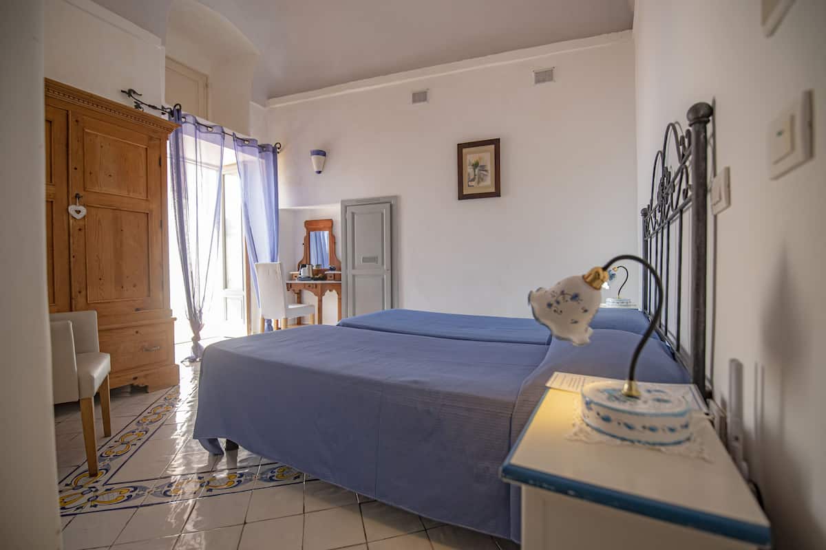 Standard Double or Twin Room, Patio, Sea View