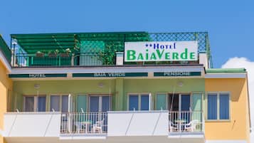 Facciata della struttura