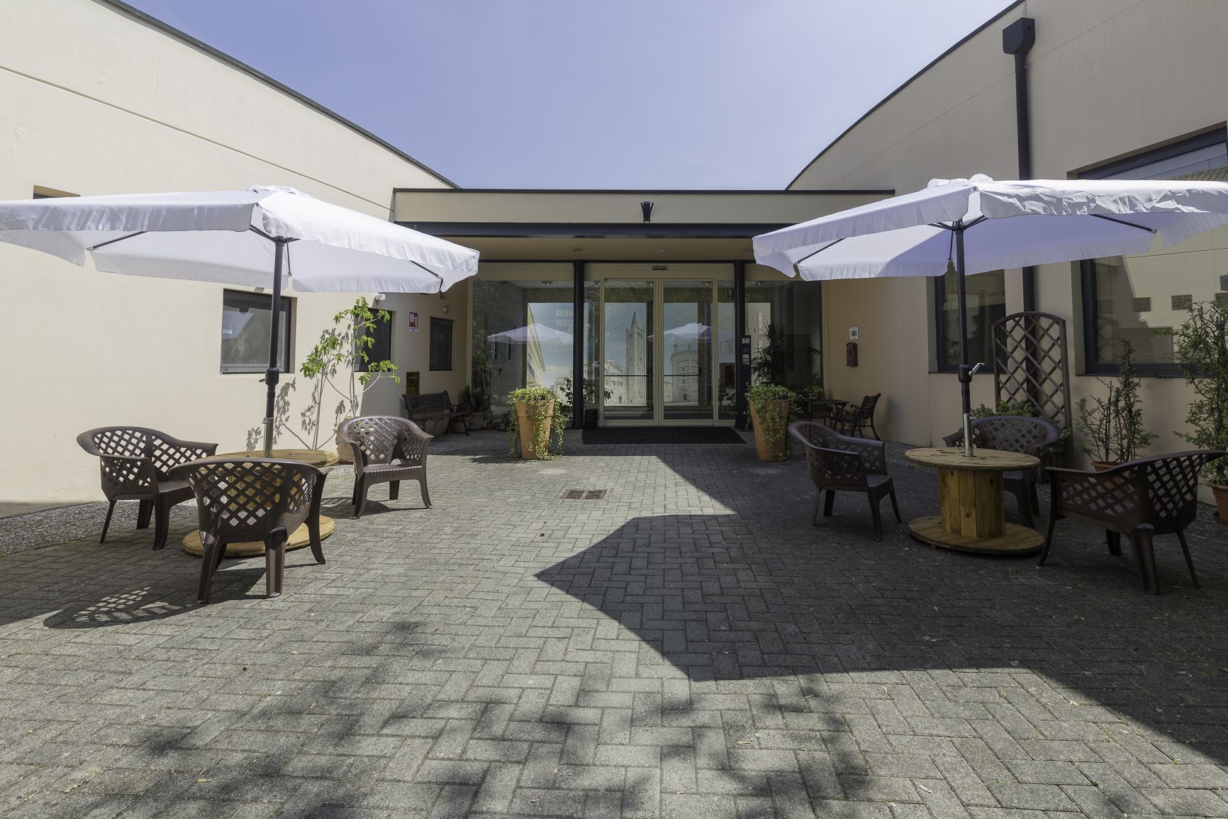 Fassade der Unterkunft