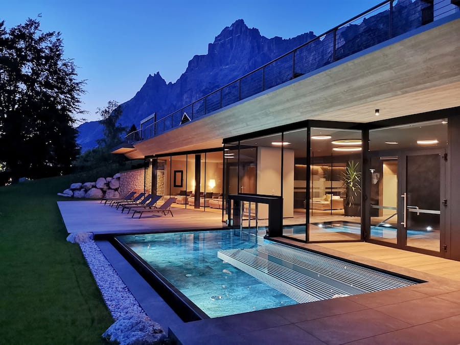 Behandlingsrum til par, sauna, boblebad, dampbad, tyrkisk bad/hammam