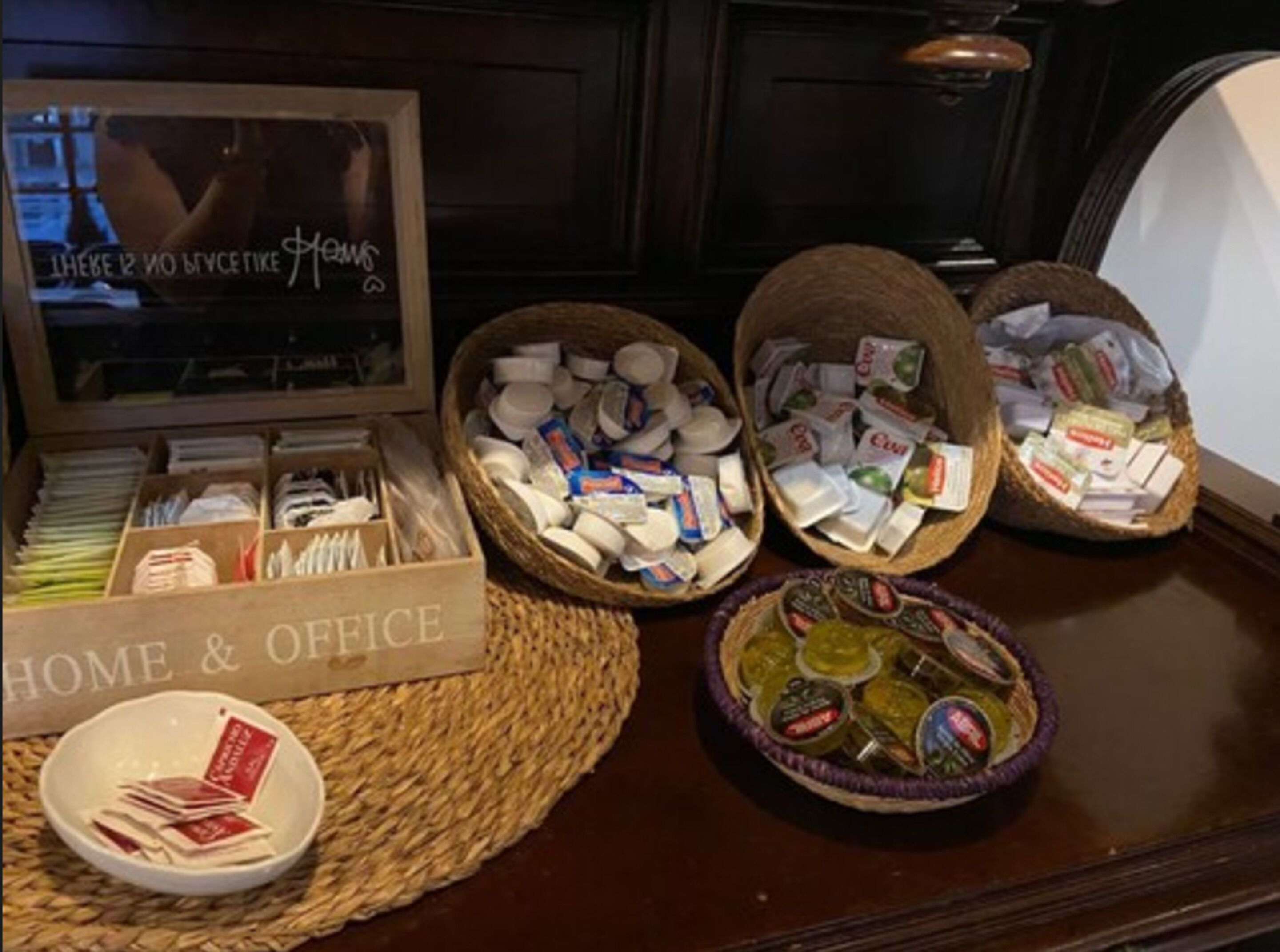 daily buffet breakfast (eur 8 per person)