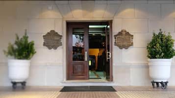 Entrada al alojamiento