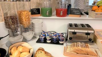 Daily continental breakfast for a fee