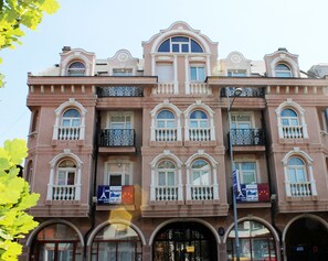 Façade de l’hébergement