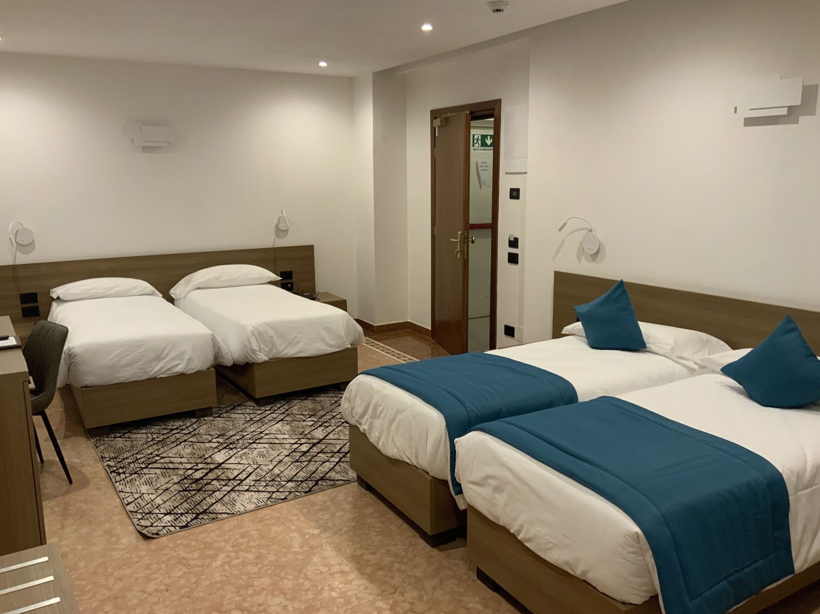 Pillowtop beds, minibar, in-room safe, desk