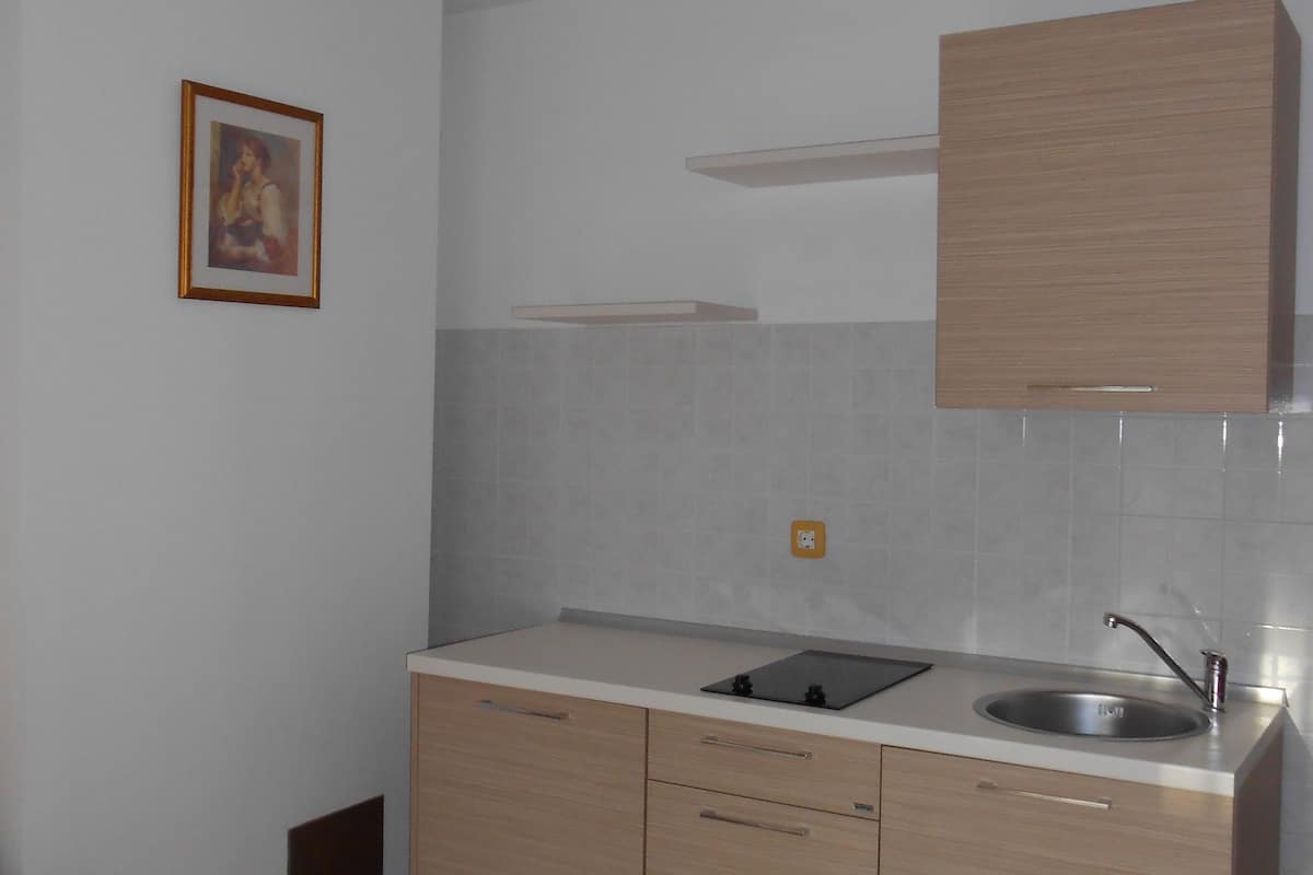 standard apartment, 1 bedroom, balcony | private kitchenette | fridge