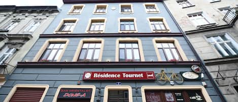 Façade de l’hébergement