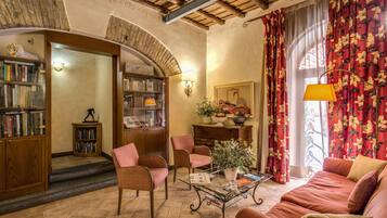 Sala de estar en el lobby