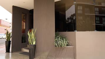 Fachada de la propiedad