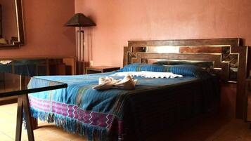 Individually decorated, individually furnished, iron/ironing board