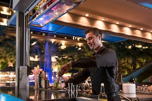 Poolside bar