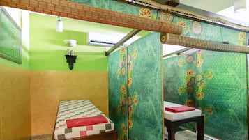 Facials, Ayurvedic treatments, massage/treatment rooms