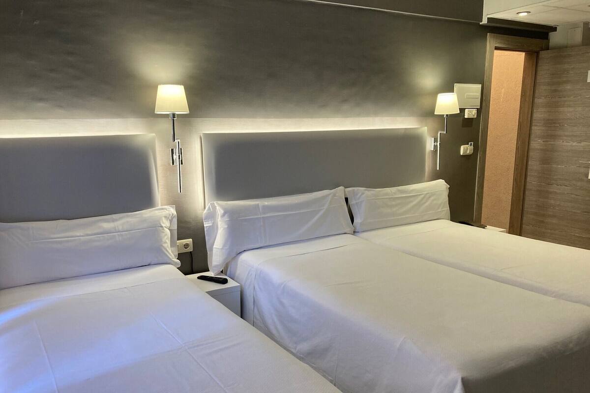 10 habitaciones y ropa de cama de alta calidad