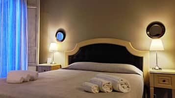 In-room safe, desk, blackout curtains, soundproofing
