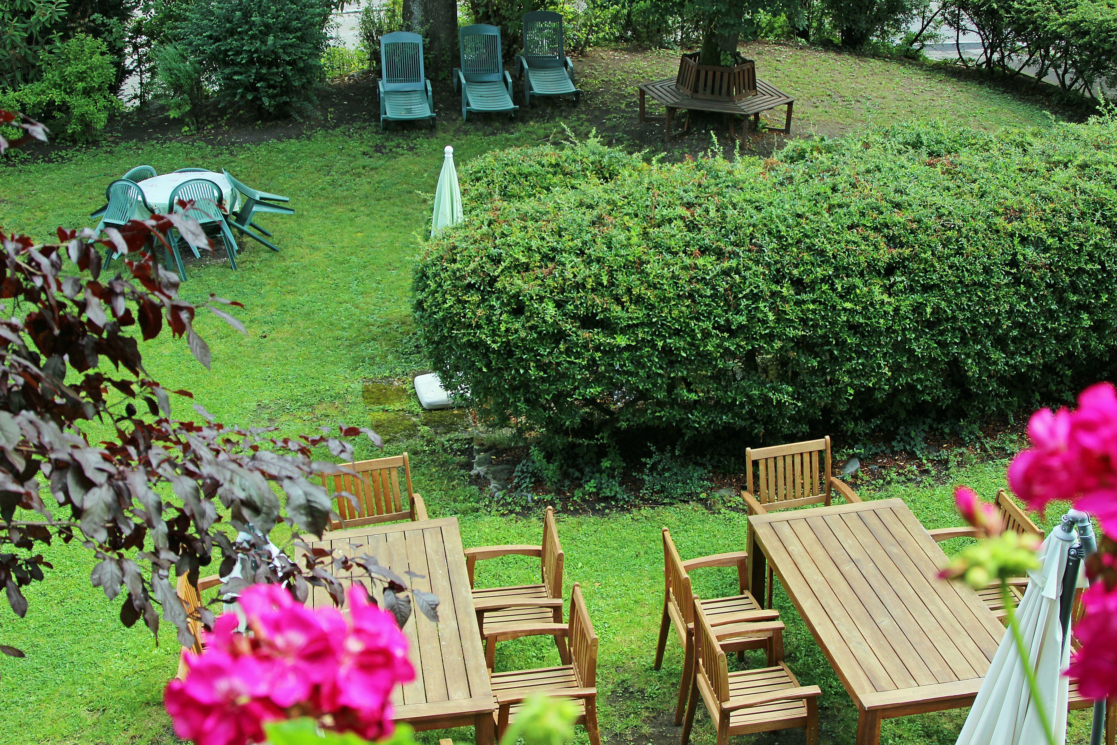 Blick von der Unterkunft