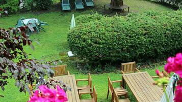 Blick von der Unterkunft