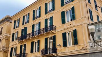 Fassade der Unterkunft