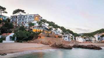 Voorkant van accommodatie