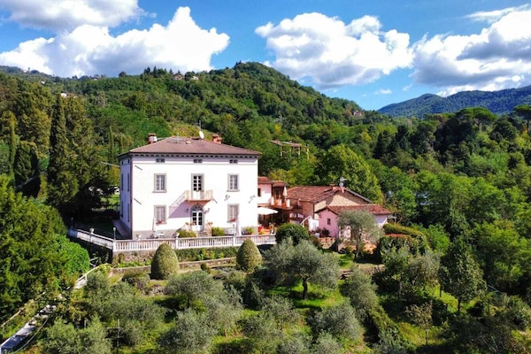 Overnatningsstedets facade