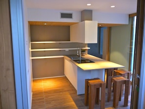 Luxury Villa, Kitchenette | Private kitchen