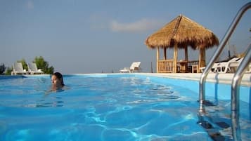 Double Room, 1 Double Bed, Ground Floor | Outdoor pool