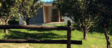 Villa de lujo, cocina básica | Jardines del alojamiento