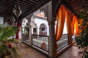 Interior entrance
