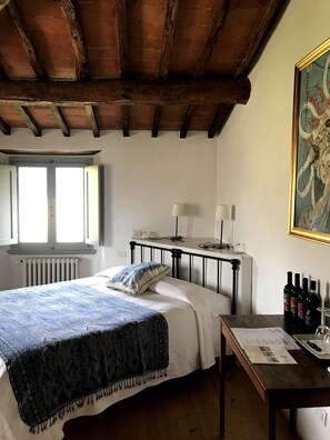 Double Room | Premium bedding, minibar, desk, soundproofing - Il Pezzatino (Rufina)