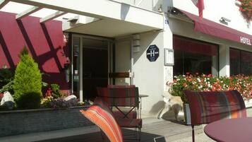 Entrée de l’hébergement