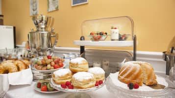 Dagelijks ontbijtbuffet (EUR 19 per persoon)