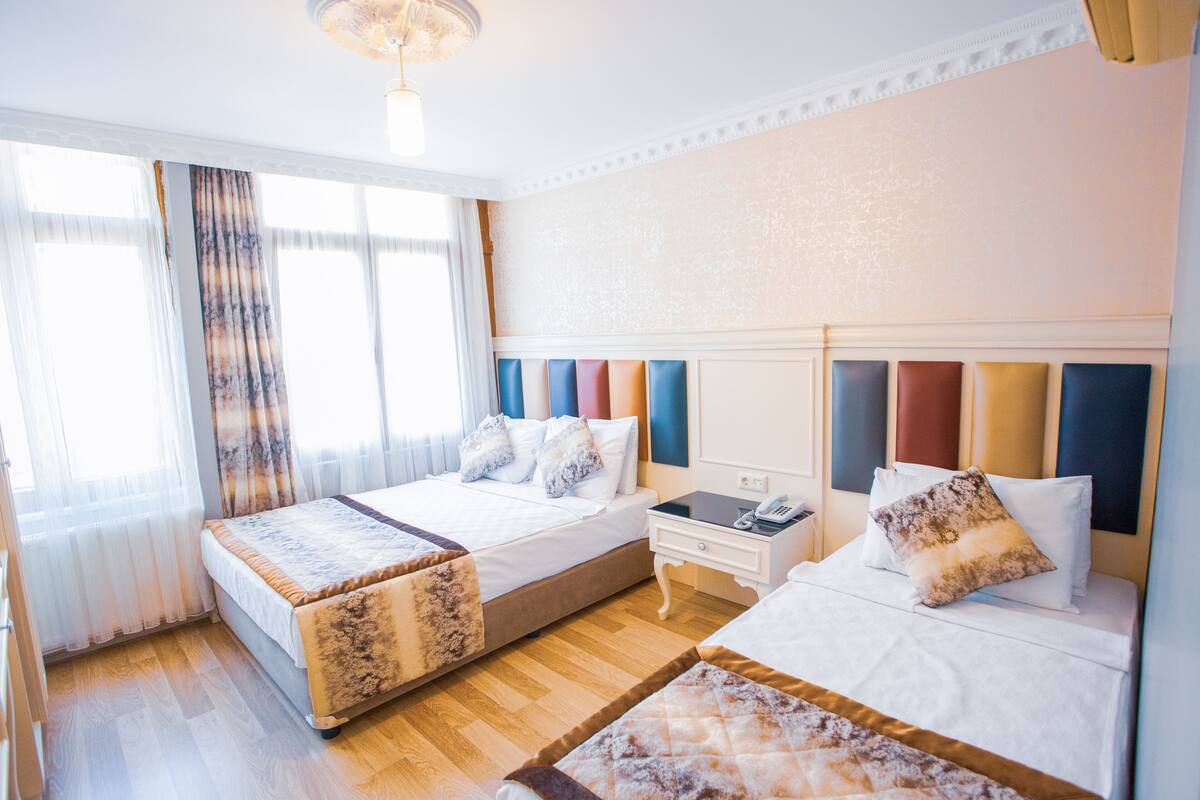 Premium bedding, minibar, in-room safe, desk