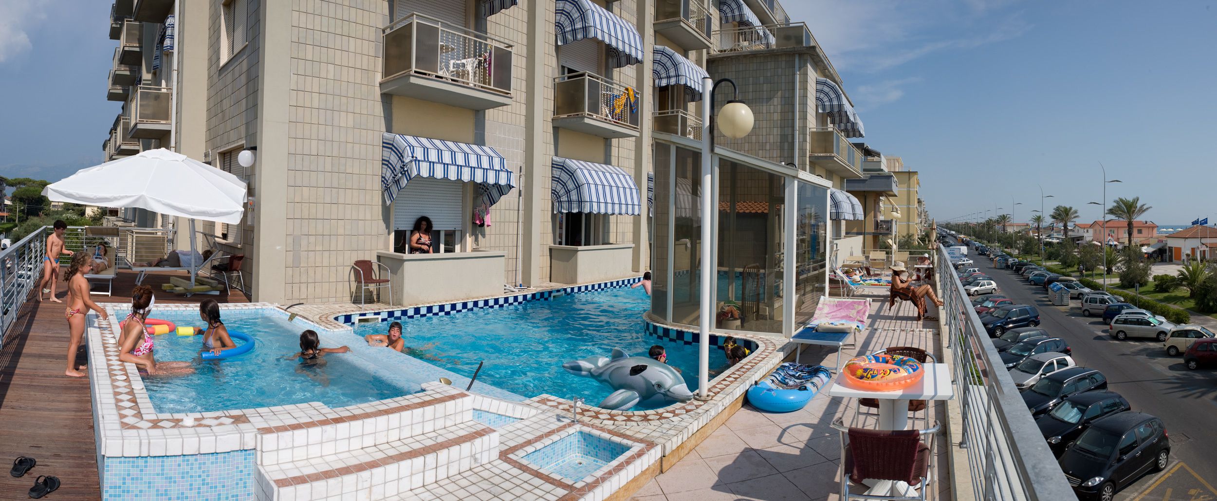 Seasonal outdoor pool