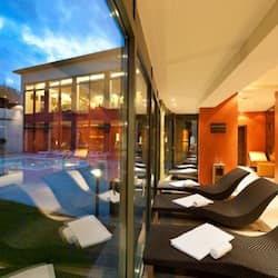 Indoor pool, outdoor pool