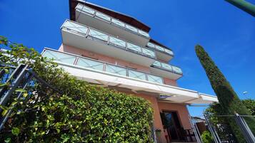 Fassade der Unterkunft