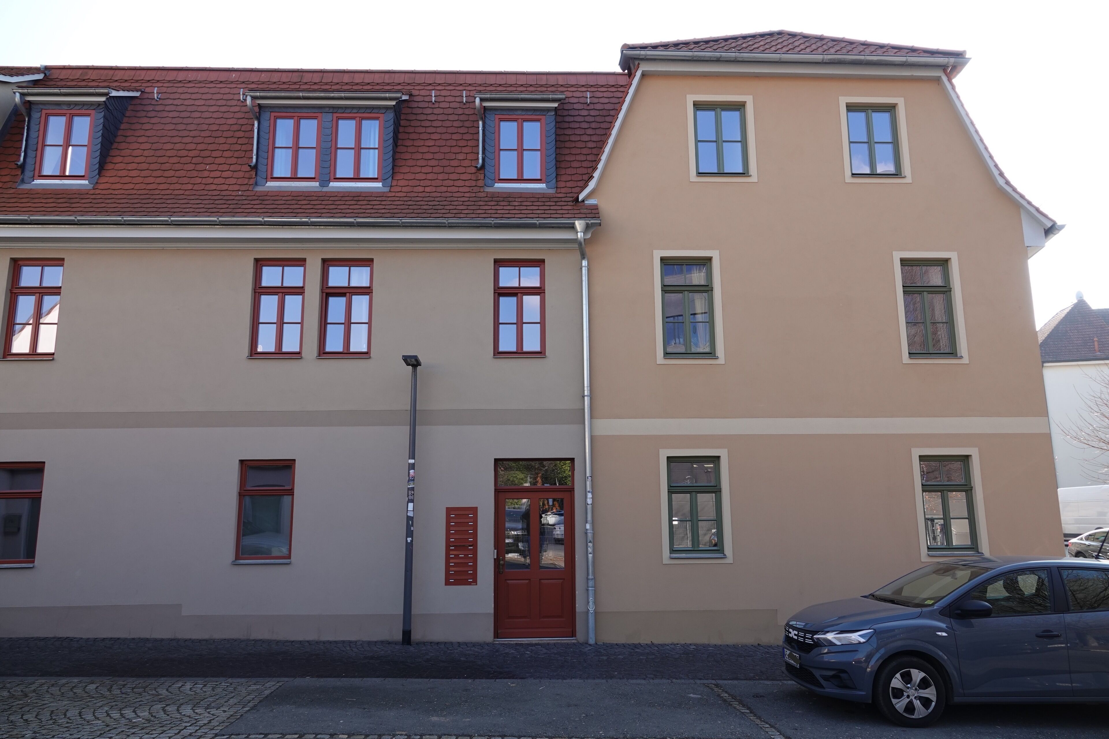 Façade de l’hébergement 