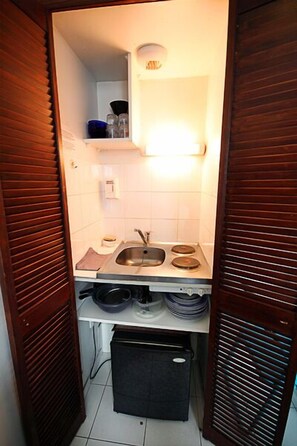 Habitación estándar, 2 camas individuales | Cocineta privada
