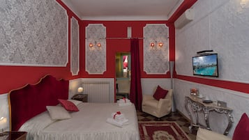 Triple Room | Premium bedding, minibar, in-room safe, individually decorated