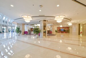 Sala de estar en el lobby