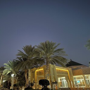 Façade de l’hébergement