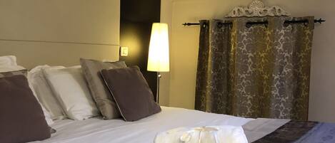 1 bedroom, premium bedding, down comforters, in-room safe