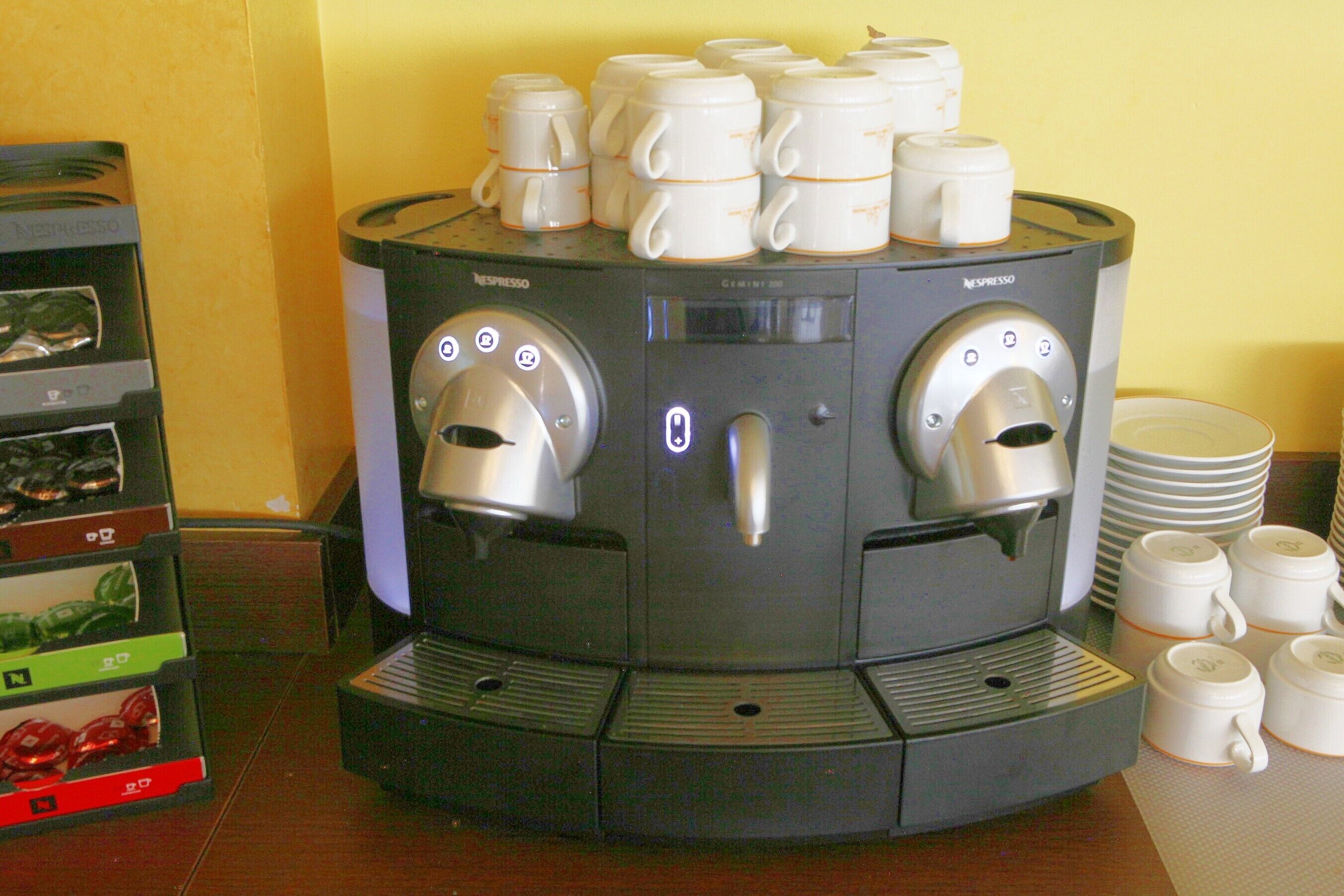 daily buffet breakfast (eur 12 per person)