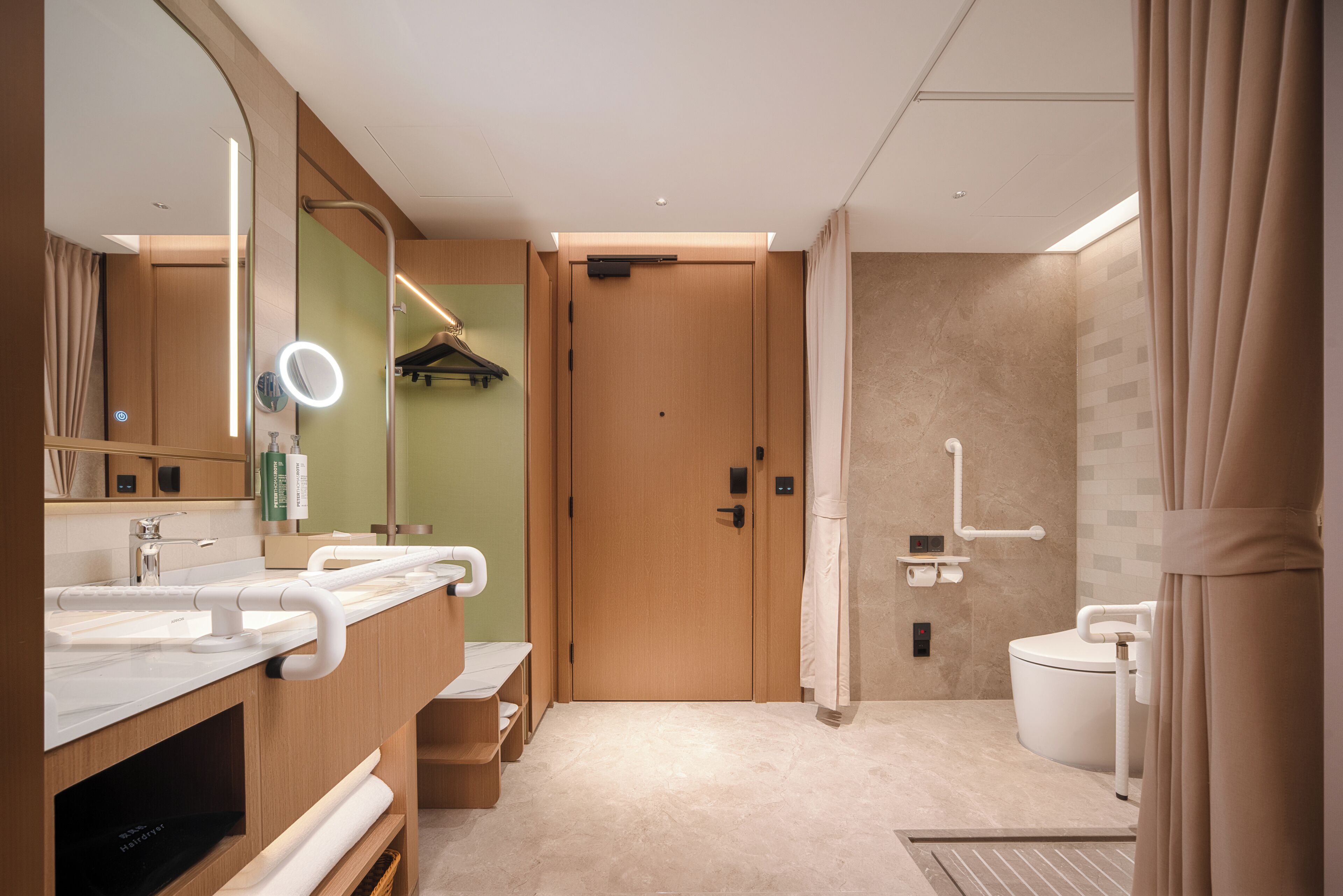 Zimmer, 1 King-Bett, barrierefrei | Badezimmer