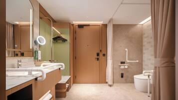 Zimmer, 1 King-Bett, barrierefrei | Badezimmer