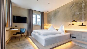 Designzimmer | Allergikerbettwaren, Zimmersafe, individuell eingerichtet