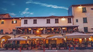 Fachada de la propiedad