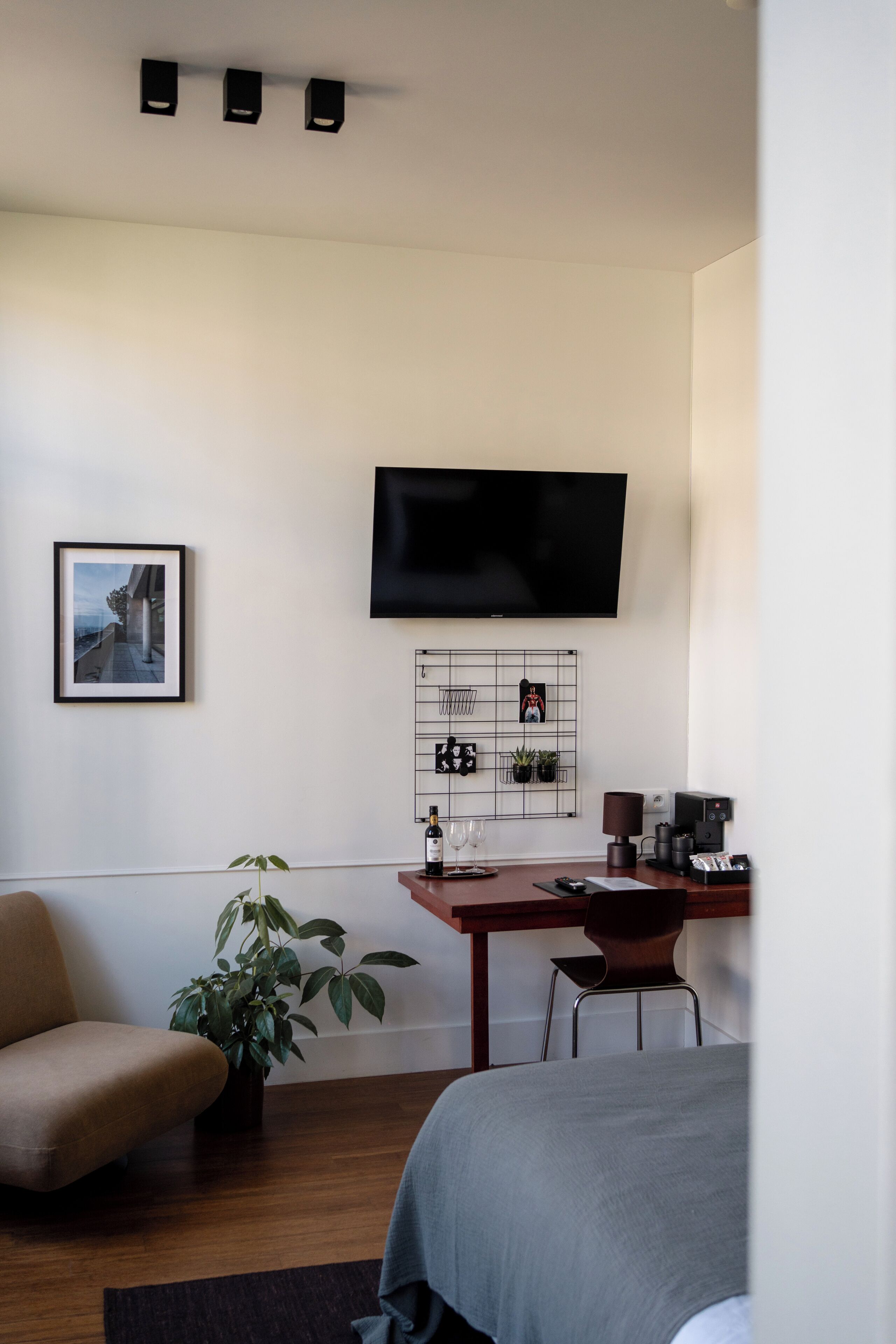 Habitación doble superior | Ropa de cama de alta calidad y caja de seguridad en la habitación 