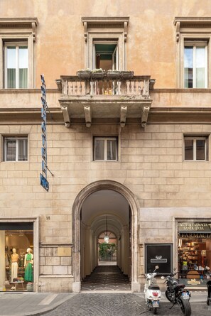 Façade de l’hébergement