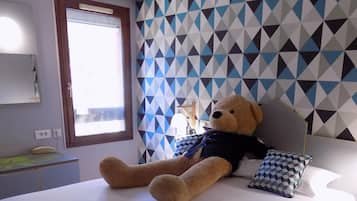 Double Room | Memory foam beds, desk, soundproofing, iron/ironing board